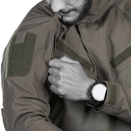 Combat Shirt STRIKER X COMBAT, Brown Grey