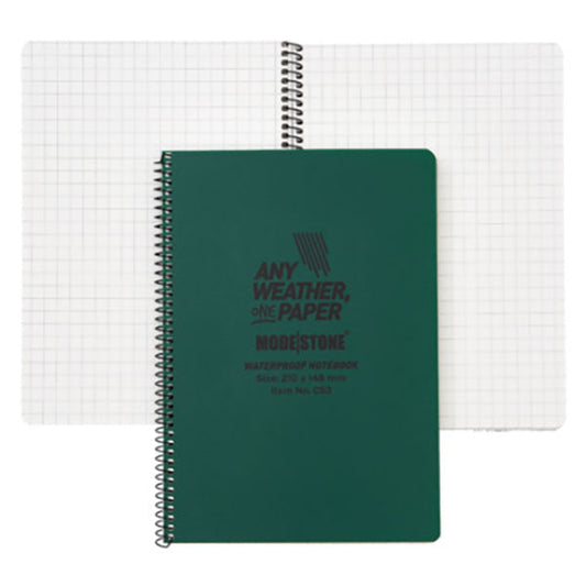 ANY WEATHER ONE PAPER, Spiral-Notizbuch 210x148mm (A5), 50 Blatt