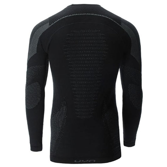 MAN FUSYON DEFENDER UW SHIRT LANGARM, black