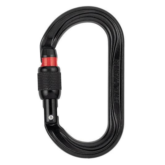 Taktischer Ovalkarabiner OXAN, Screw-Lock