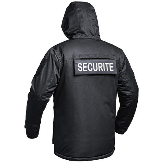 Hardshell Parka WF 150 SECU-ONE FLAP SECURITE, black