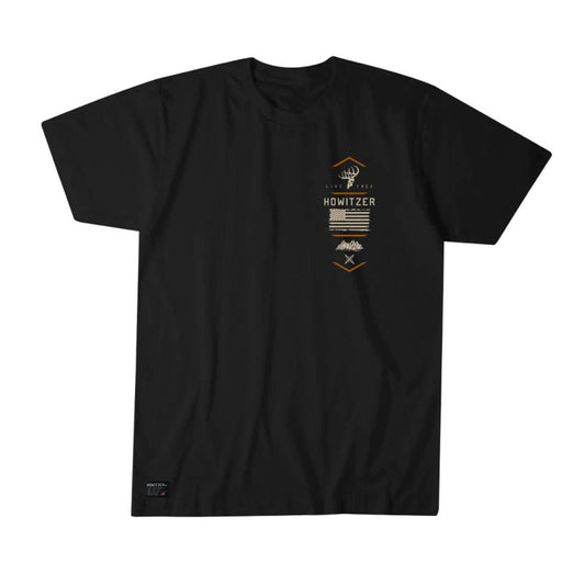 T-Shirt WILDERNESS SS TEE, black