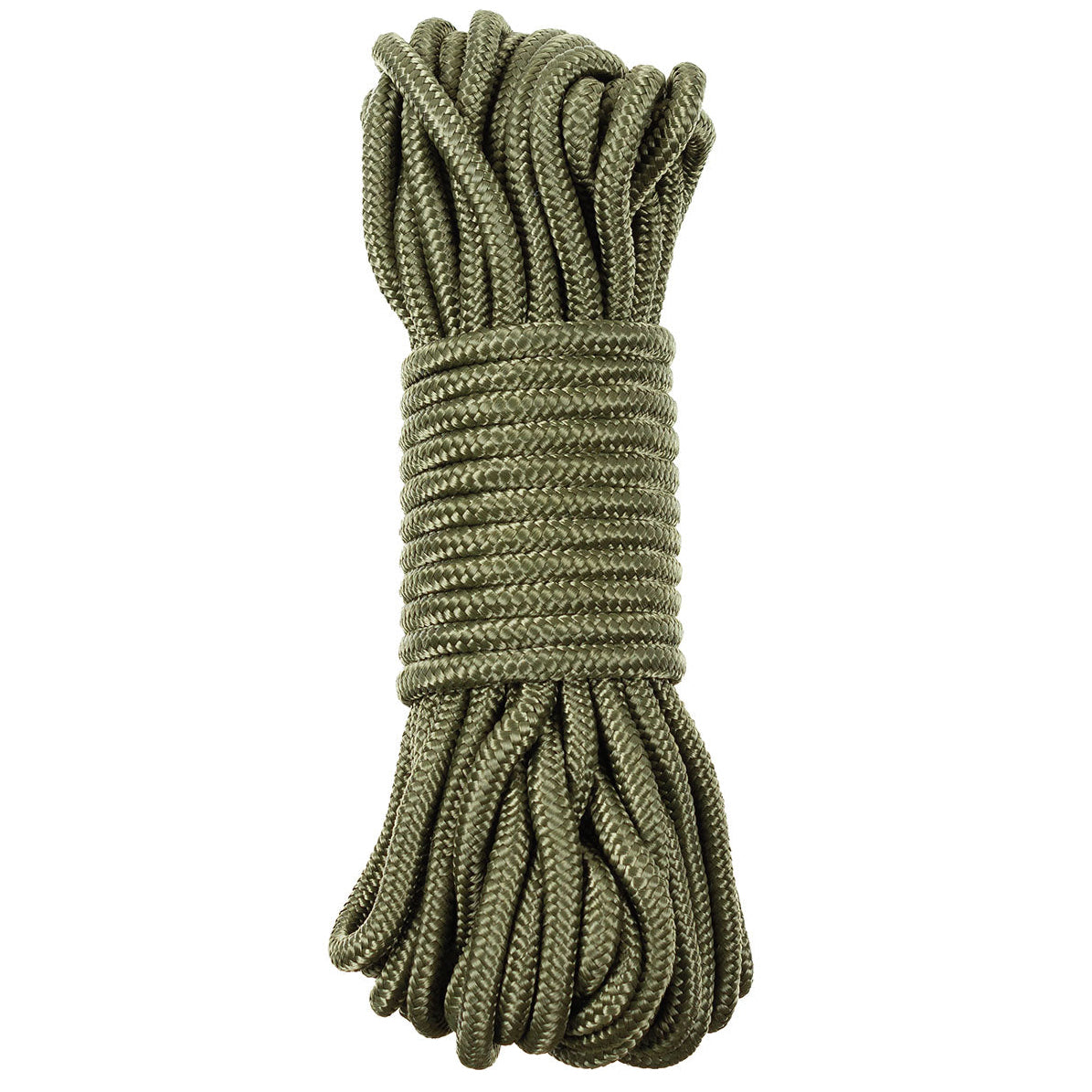 Corde, olive, 7 mm, 15 mètres