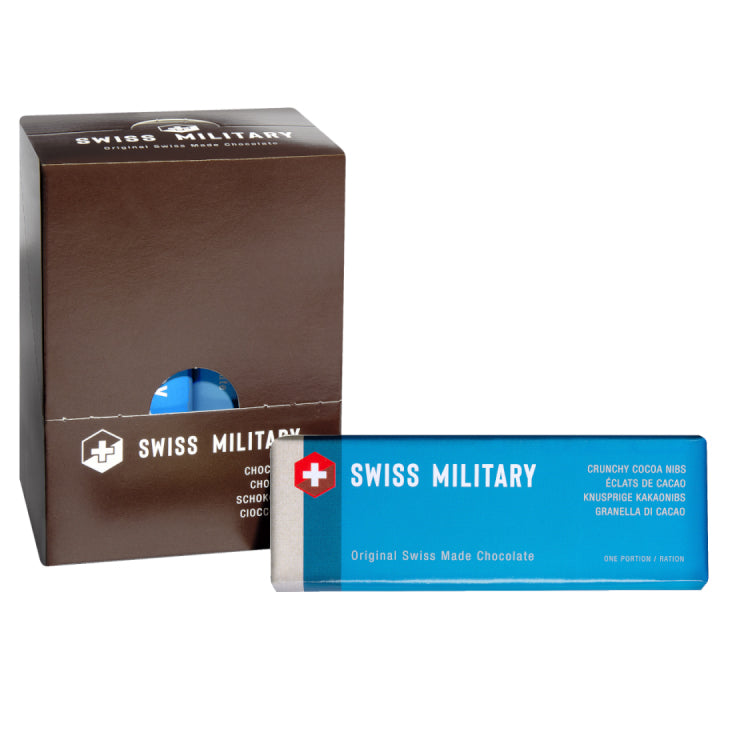Swiss Military Schokolade Knusprige Kakaonibs