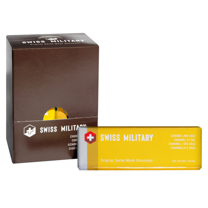 Swiss Military Schokolade Karamell und Salz