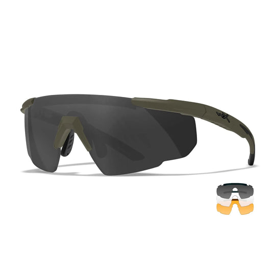 Sonnenbrille SABER ADVANCED, Three Lens Kit, grau/klar/helles orange
