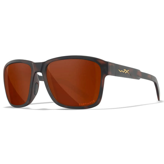 WX TREK CAPTIVATE™, Matte Havana Brown, polarized Copper