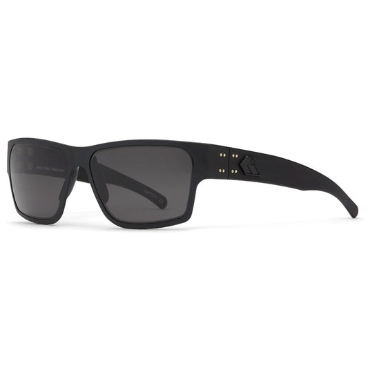 DELTA MILSPEC BALLISTIC, black anodized, black Logo, smoke w/ anti-fog