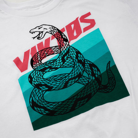 T-Shirt Quadsnake Tee, White