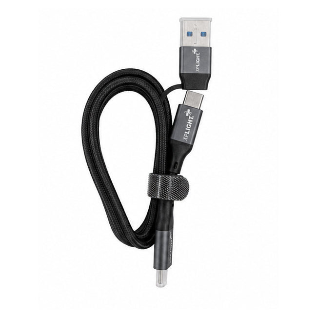 EL5-127 XPLight USB-C Kabel 60cm (USB-C zu USB-C/USB-A)