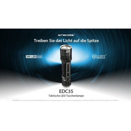 LED-Taschenlampe EDC 35, 5'000 Lumen, inkl. Akku