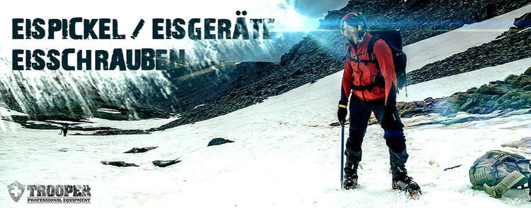 Eispickel / Eisgeräte / Eisschrauben