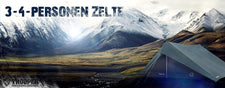 3-4 Personen Zelte