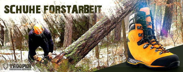 Schuhe Forstarbeit