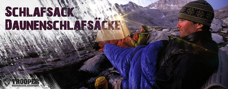 Daunenschlafsack Outdoor