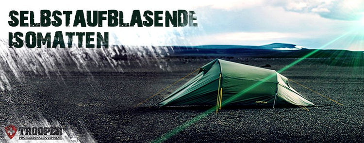 Selbstaufblasende Isomatten