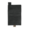 TT 2-MOLLE HOOK+LOOP ADAPTER, Black