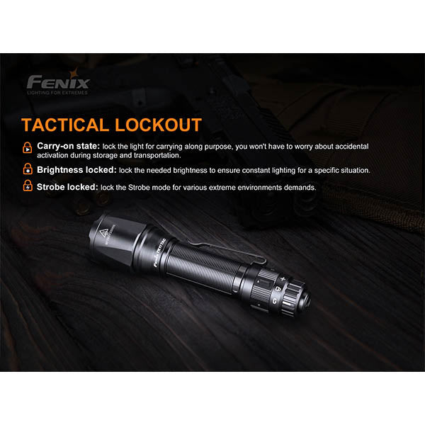 Taktische LED-Taschenlampe TK11 TAC, 1'600 LUMEN (ohne Akku)