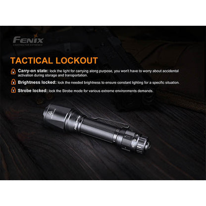 Taktische LED-Taschenlampe TK11 TAC, 1'600 LUMEN (ohne Akku)