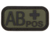 Morale Patch BLUTGRUPPE AB+ POS