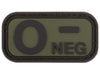 Morale Patch BLUTGRUPPE 0- NEG