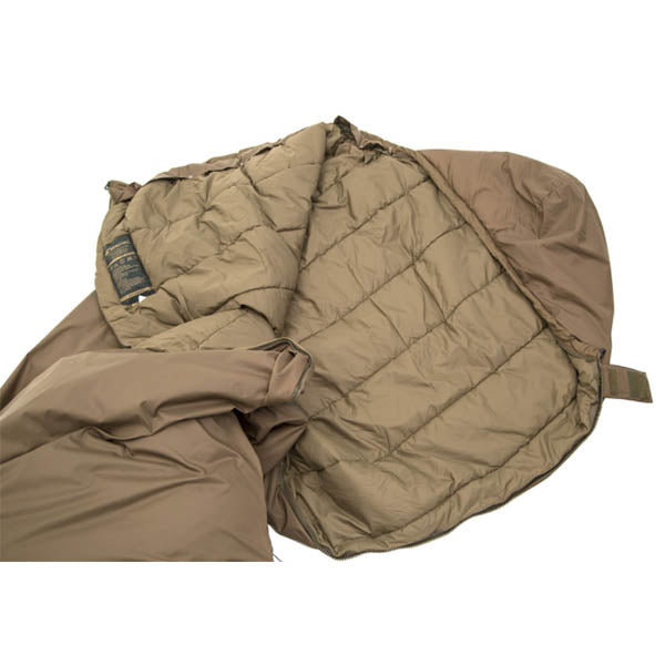TROPEN Kunstfaserschlafsack, Grösse M, Reissverschluss Links, Sand