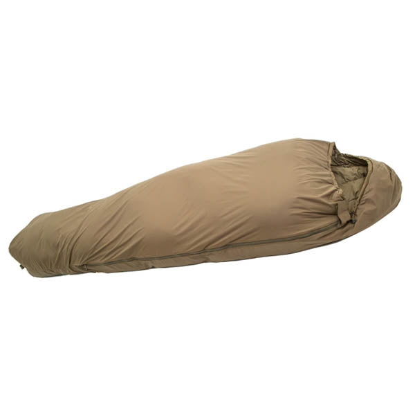 TROPEN Kunstfaserschlafsack, Grösse M, Reissverschluss Links, Sand
