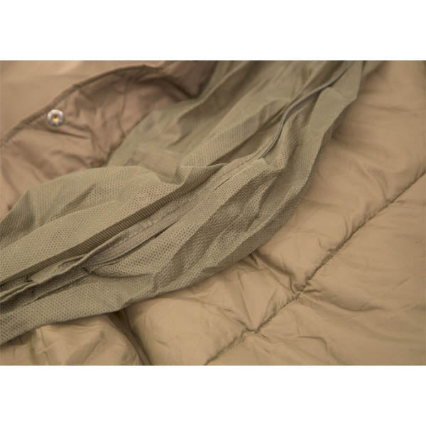 Tropen Kunstschlafsack, Grösse L, Reissverschluss links, Sand