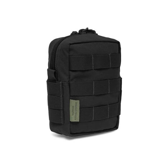 Small MOLLE Utility Pouch Zipped, black