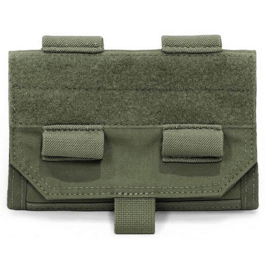 Front Opening Admin pouch with fold out sleeves