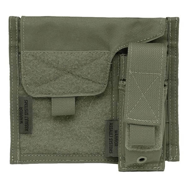Large Admin Panel with MOLLE Pistol / Torch Pouch