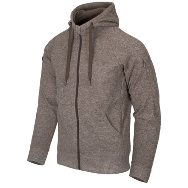 COVERT TACTICAL HOODIE (Fullzip), Melange Light Tan