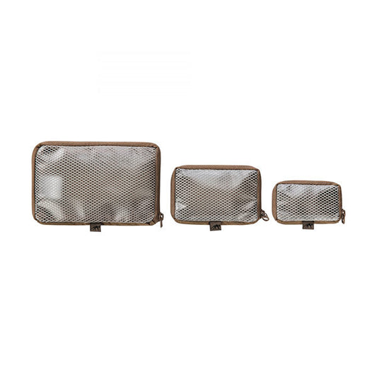 TT MESH POUCH SET VL, Coyote-Brown