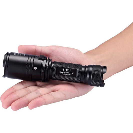 Taktische LED-Taschenlampe EF1, 830 Lumen, ohne Akku