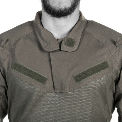 Combat Shirt STRIKER X COMBAT, Brown Grey