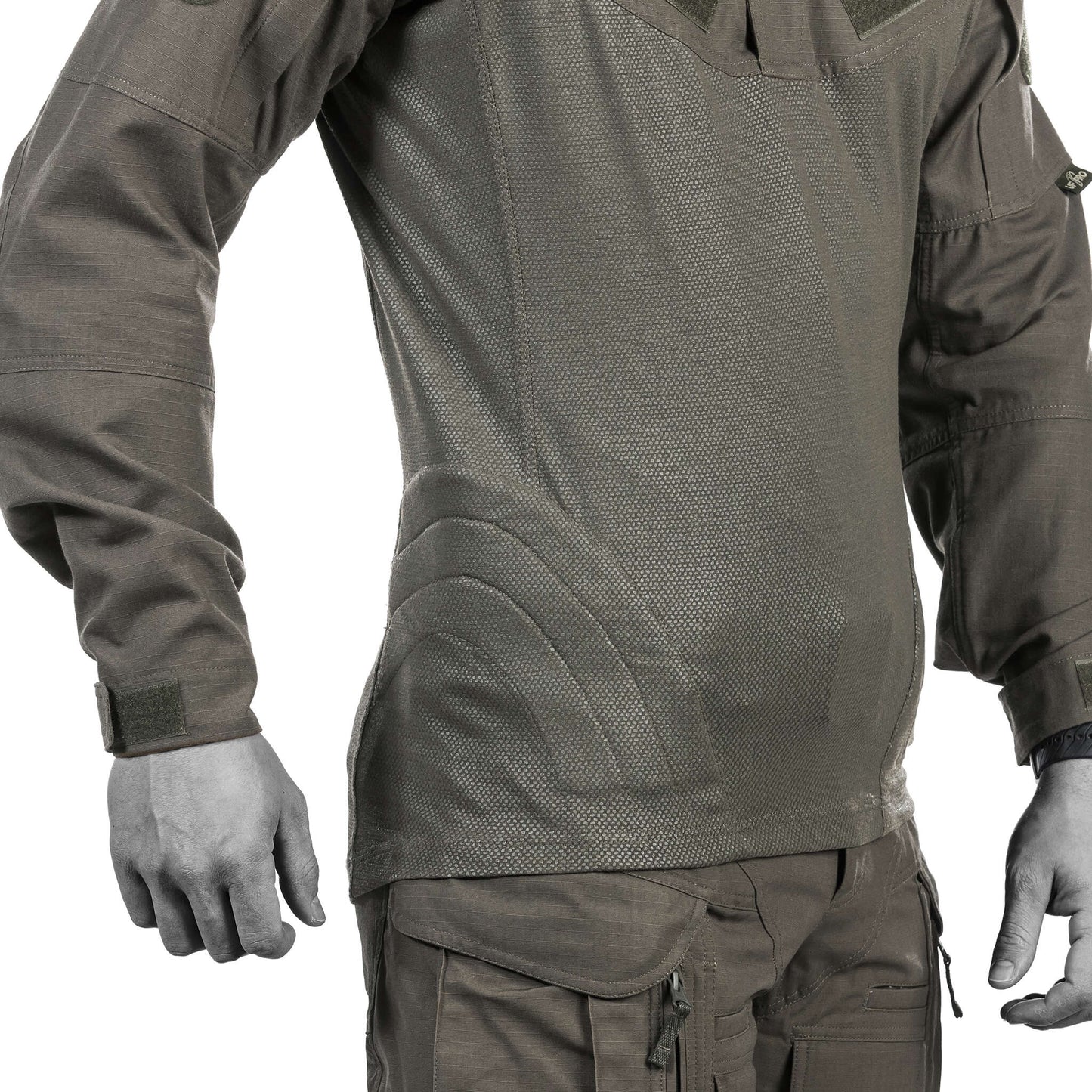 Combat Shirt STRIKER X COMBAT, Brown Grey