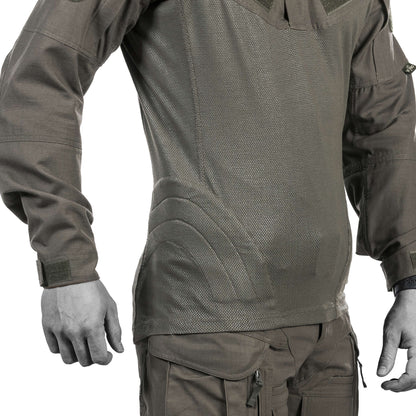 Combat Shirt STRIKER X COMBAT, Brown Grey