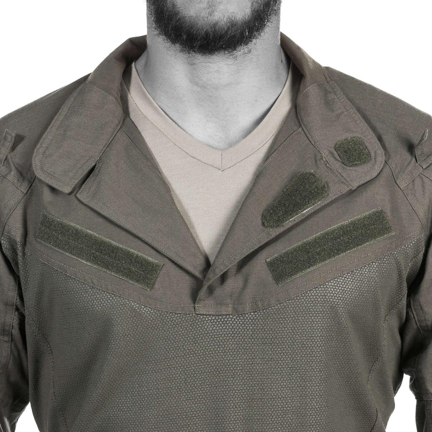 Combat Shirt STRIKER X COMBAT, Brown Grey