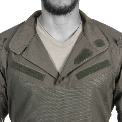 Combat Shirt STRIKER X COMBAT, Brown Grey