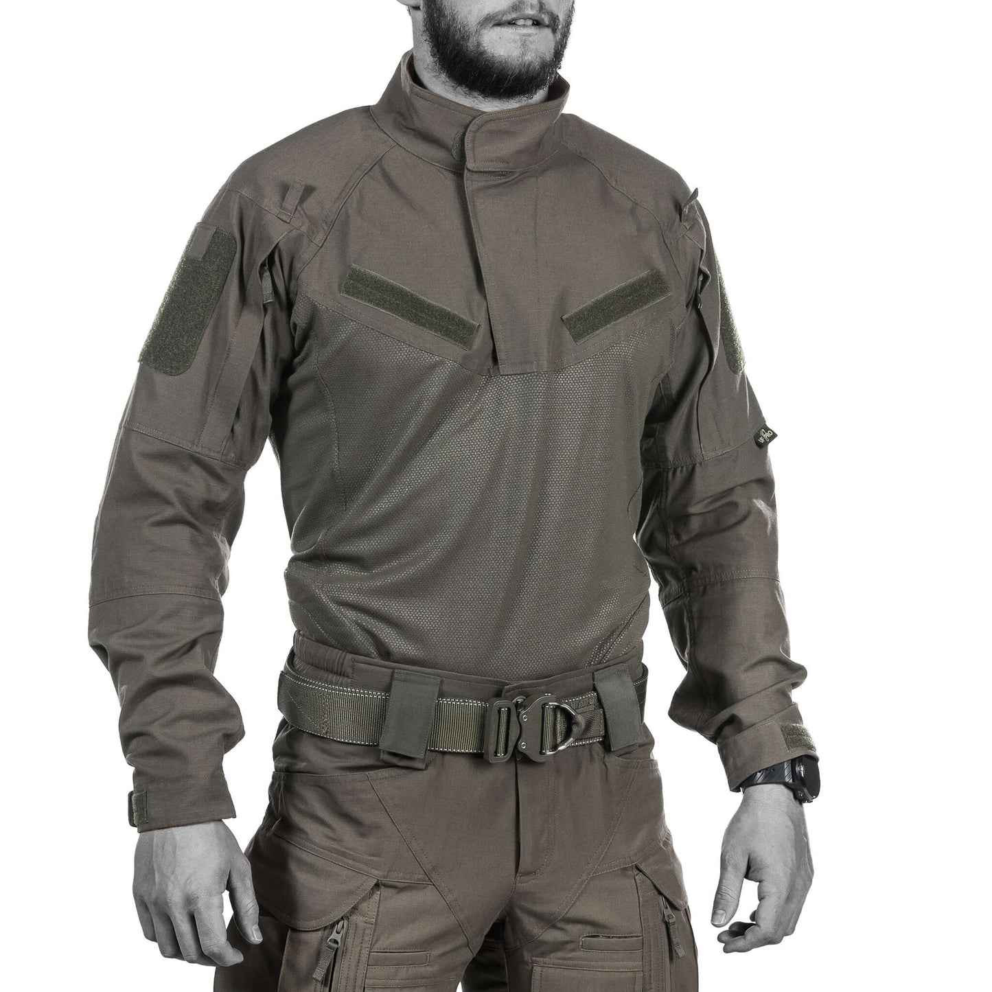 Combat Shirt STRIKER X COMBAT, Brown Grey