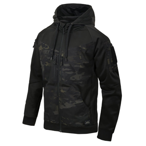 ROGUE HOODIE (fullzip), Black Multicam