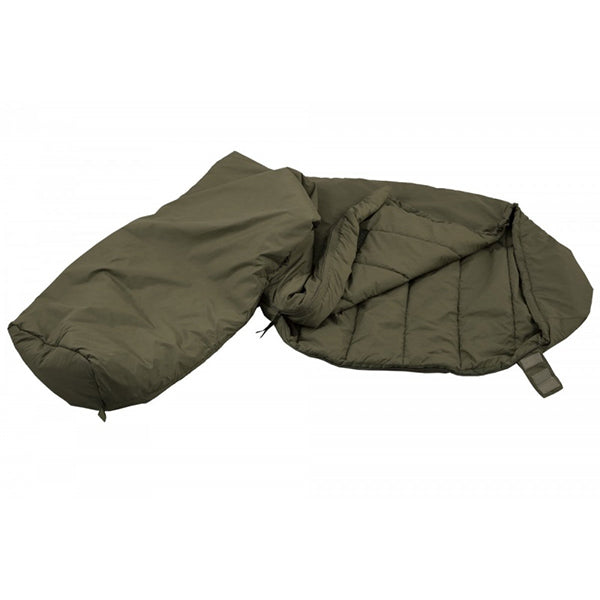 Kunstfaserschlafsack EAGLE, Grösse L Reissverschluss Links, Olive
