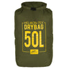 Wasserdichter Packsack ARID DRY SACK MEDIUM, 50 Liter, Olive Green/Black