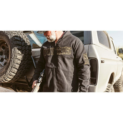 Hoodie GUNVENT, mc black