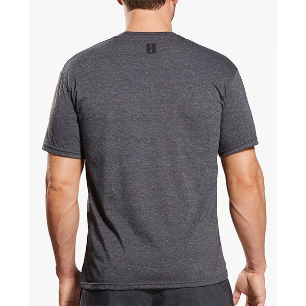 T-Shirt TACK TOP, charcoal heather