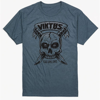T-Shirt TEE KBARRED, jade black heather