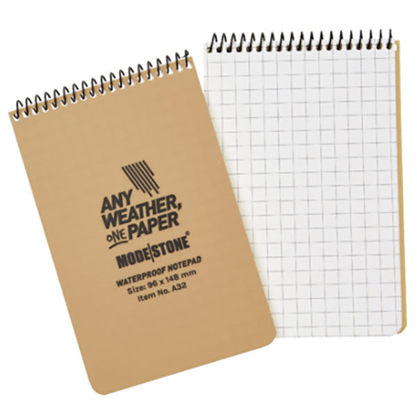 ANY WEATHER ONE PAPER, Spiral-Notizblock 96x148mm, 50 Blatt