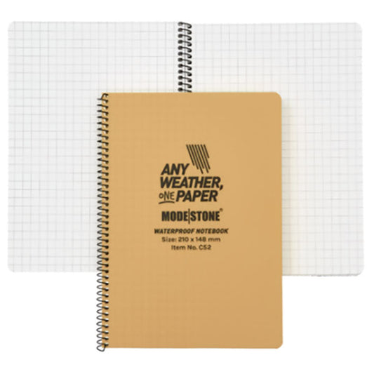 ANY WEATHER ONE PAPER, Spiral-Notizbuch 210x148mm (A5), 50 Blatt
