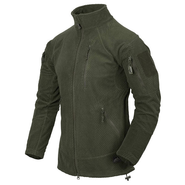 Leichte Einsatzjacke ALPHA TACTICAL JACKET, Grid Fleece