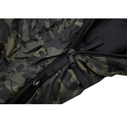 Kunstfaserschlafsack TROPEN, Grösse L, Multicam Black